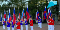 В Заинске состоялся праздничный концерт «Флаг моей России» - Заинский район